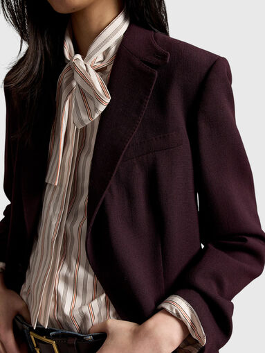 HERITAGE Wool blazer - 4