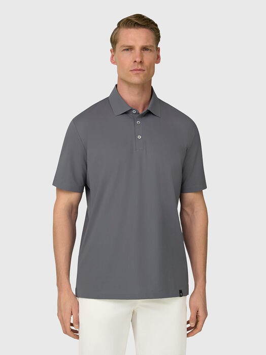 Grey polo shirt