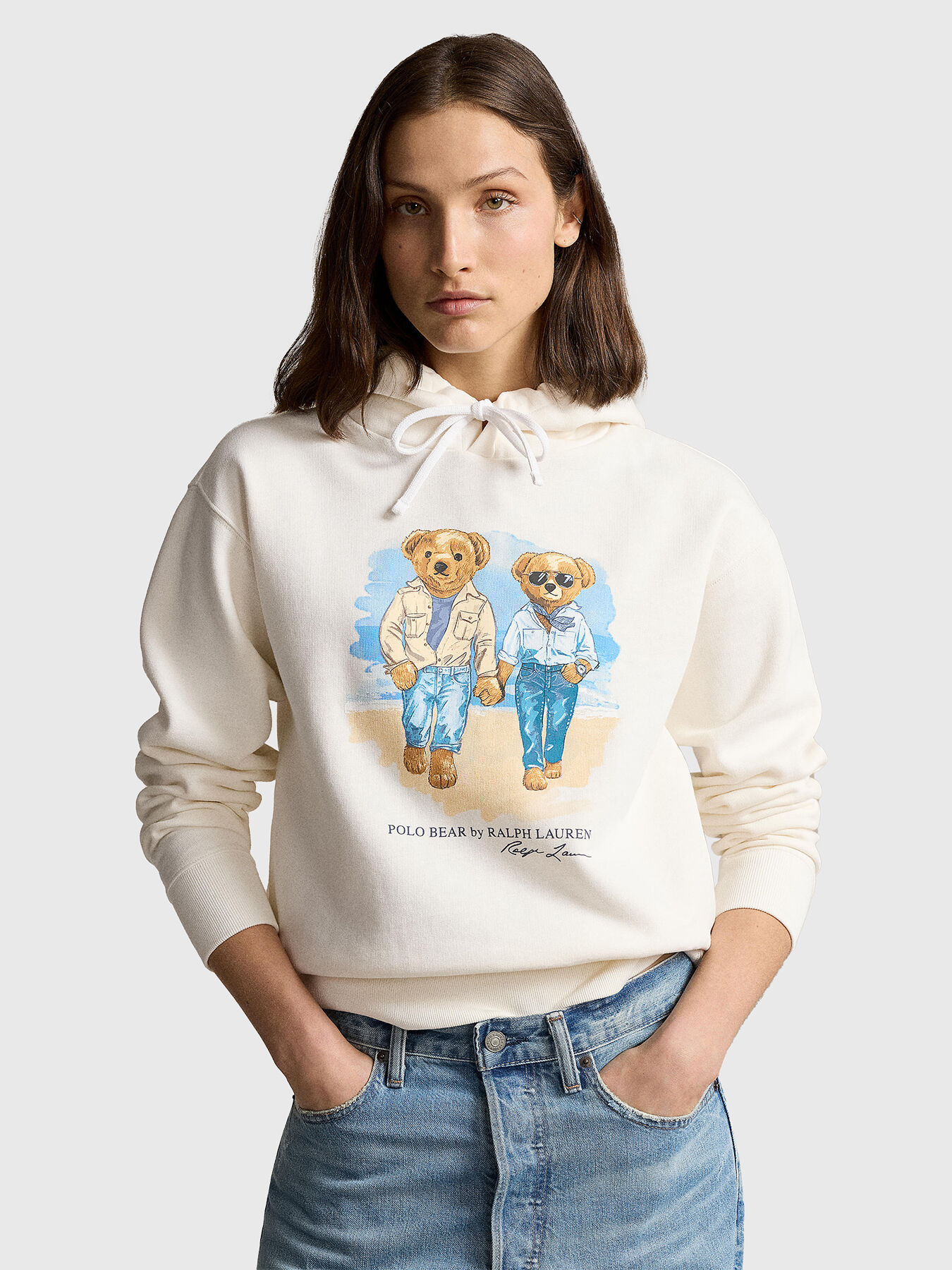 Sweatshirt with Polo Bear print brand POLO RALPH LAUREN —  Globalbrandsstore.com/en