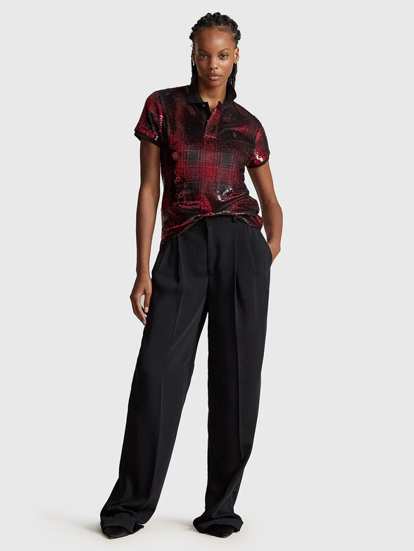 Sewuin embellished Polo shirt  - 2