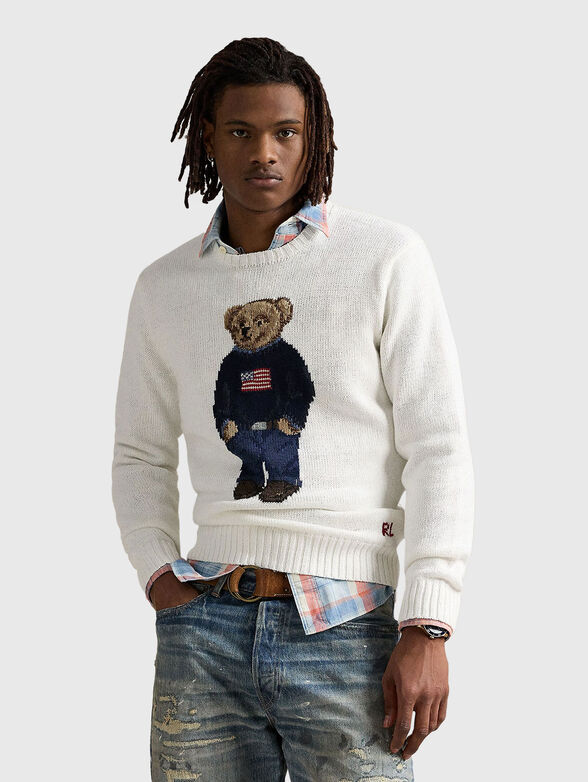 Polo Bear unisex cotton sweater - 2