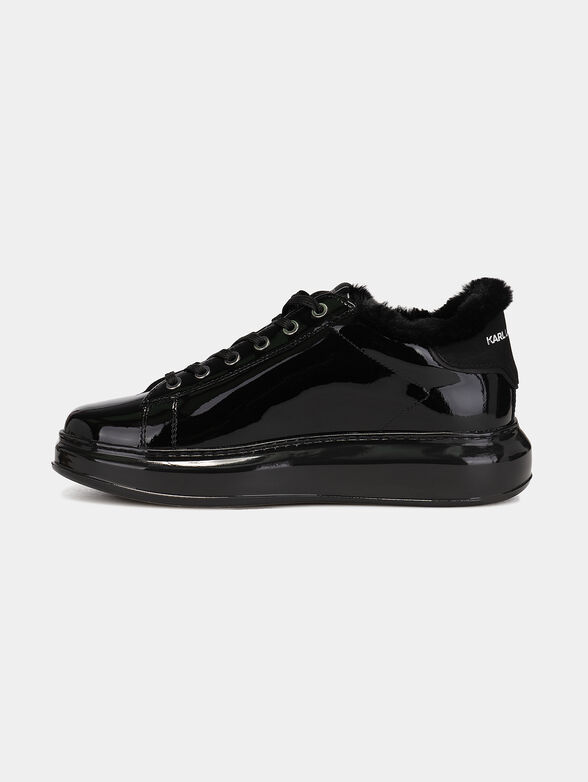 KAPRI Ikon Shine Lo Lace leather sneakers - 4