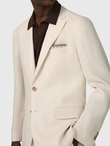 Two-piece linen suit - 5
