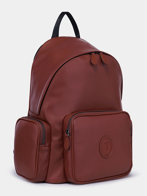Backpack with logo patch - 2