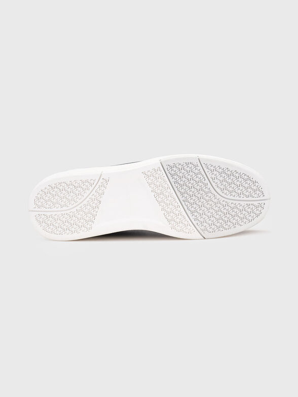 Leather shoes with suede details - 5