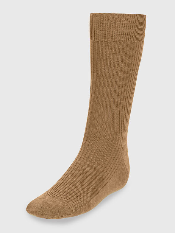 Beige socks - 1