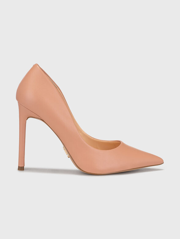VAZE high-heeled shoes in beige color - 1
