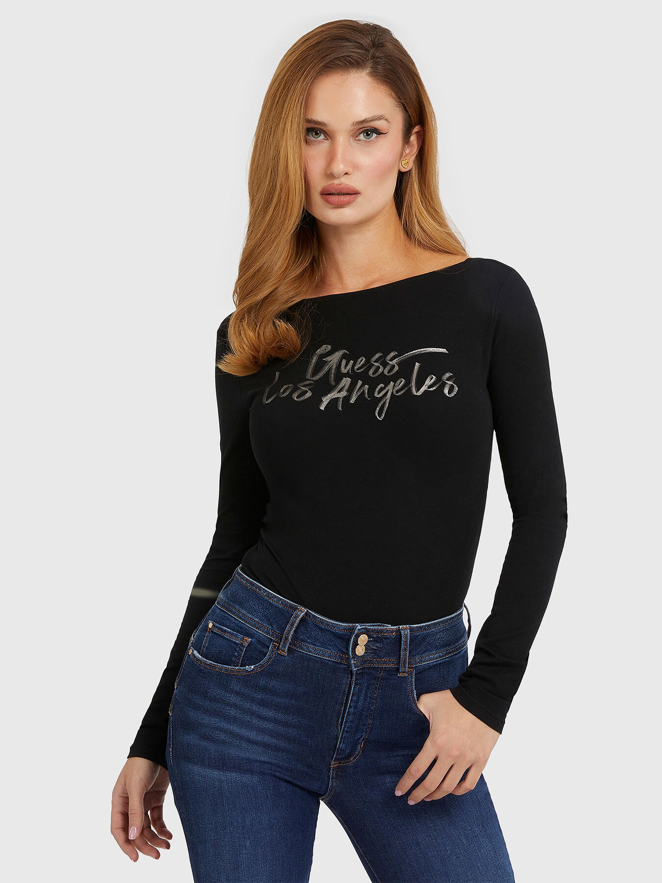 Guess hotsell black bodysuit