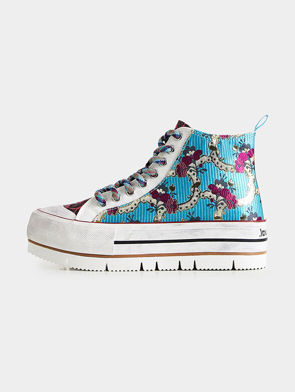 CRUSH high sneakers with multicolour print - 1