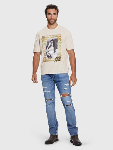 Round neck T-shirt - 4