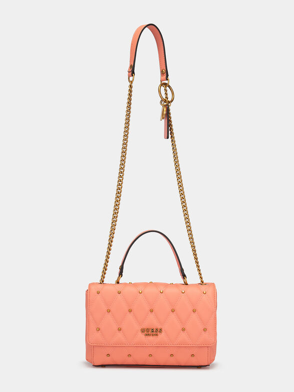 TRIANA bag with quilted effect and metal studs - 2