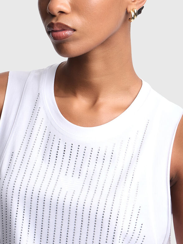 Cotton top with appliqu&eacute;s - 4