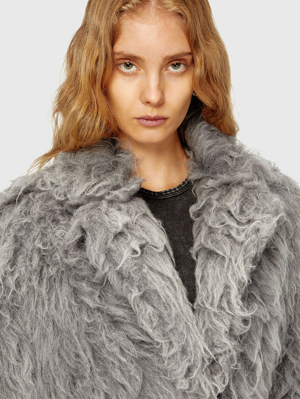 W-GLAMO-R1 wool coat  with soft texture - 4