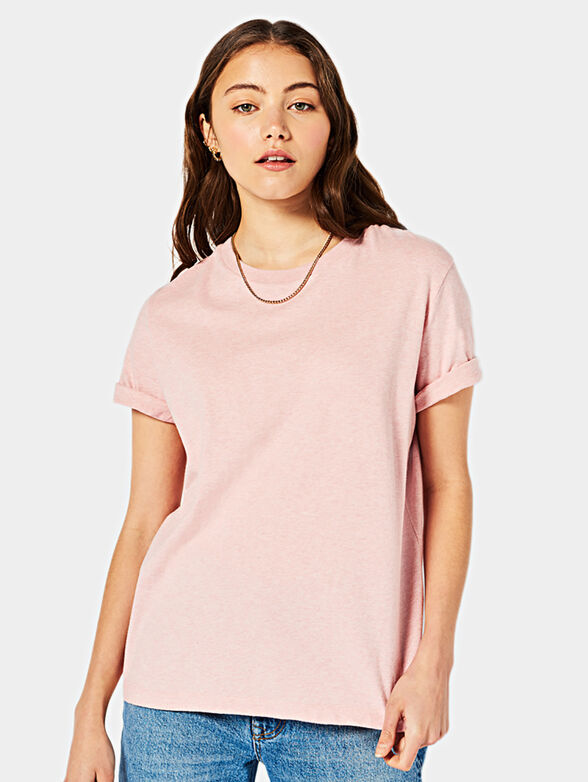 Fuxia color T-shirt - 1