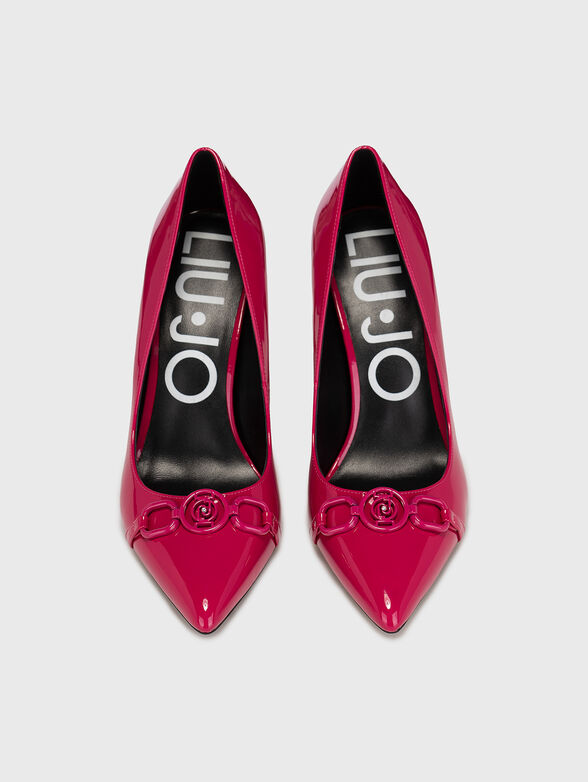 VICKIE 131 heeled shoes in fuxia color - 6