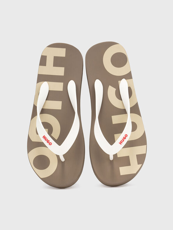 Beach slippers with logo - 6