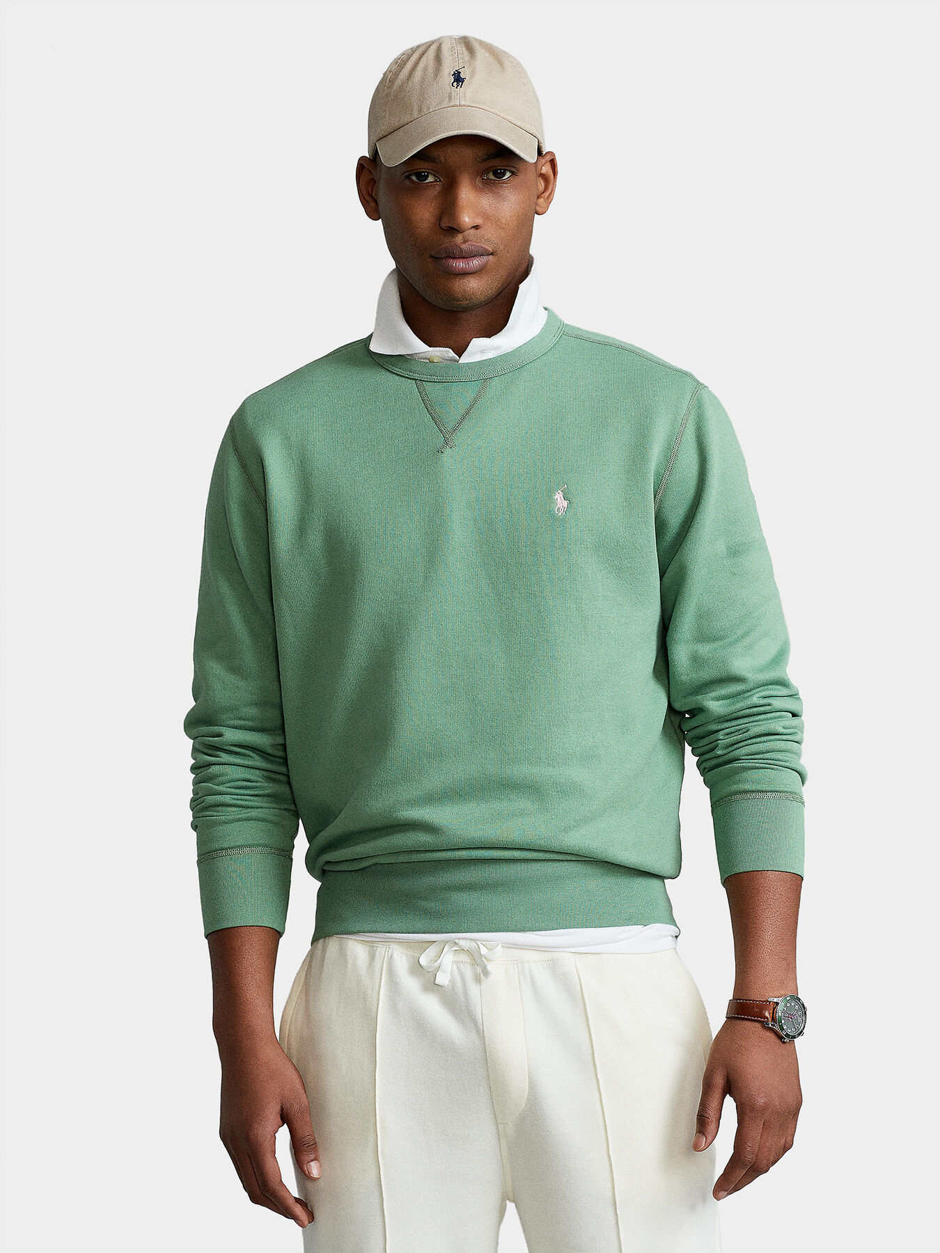Polo green sweatshirt best sale