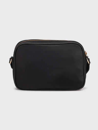 Black crossbody bag with logo - 3