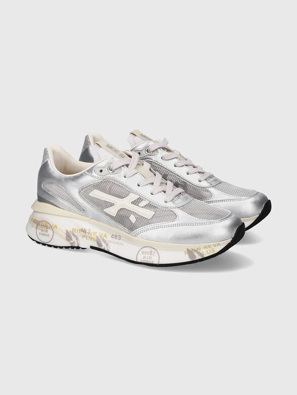 MOERUND 8084 silver sneakers - 2