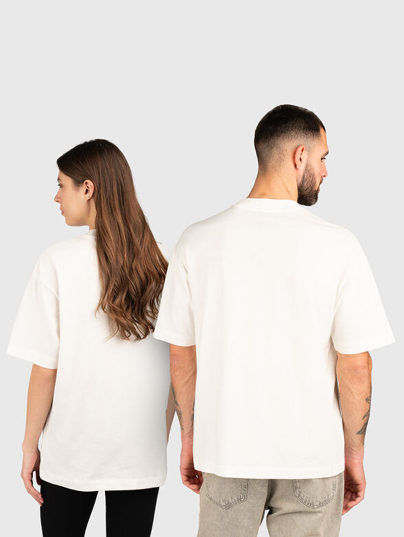 Unisex black printed t-shirt - 2