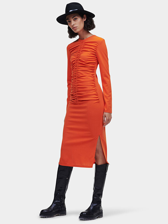 Casual jersey dress - 1