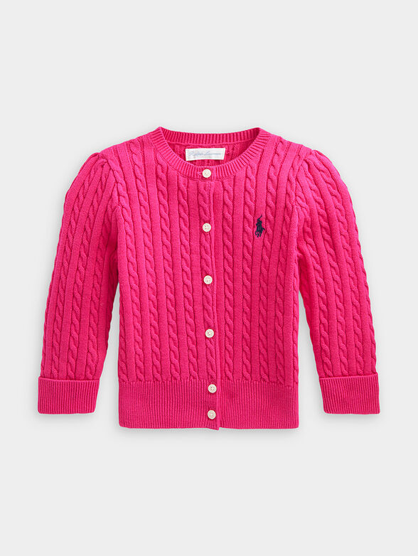 Cotton cardigan - 1