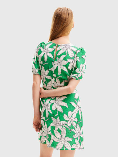 Floral print dress - 3