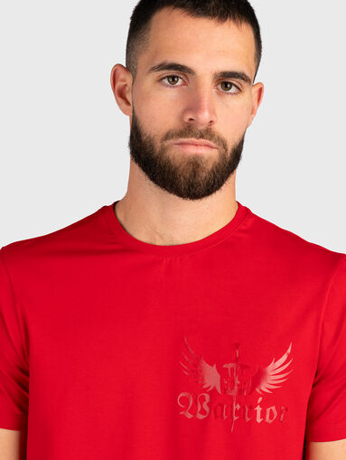 TS172 T-shirt with accent back  - 3