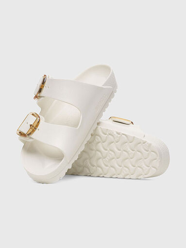 ARIOZNA slippers with accent buckles - 4