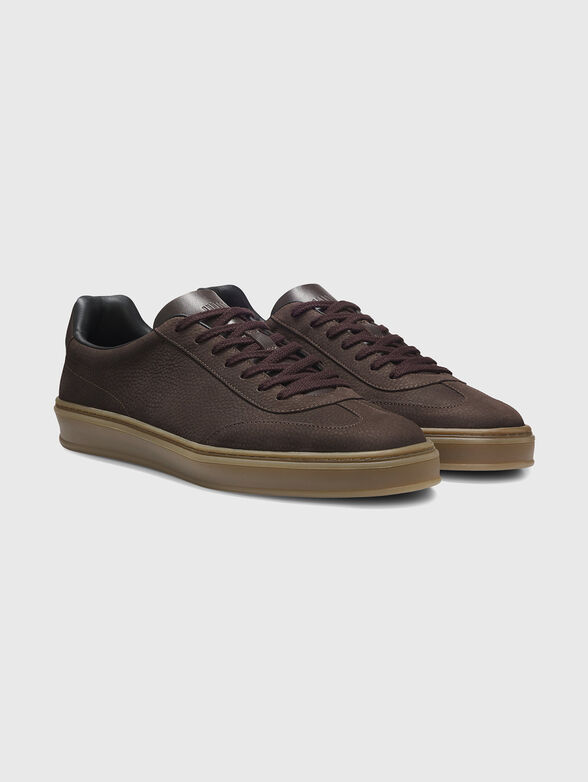 BOSS BY BECKHAM leather sports shoes - 3