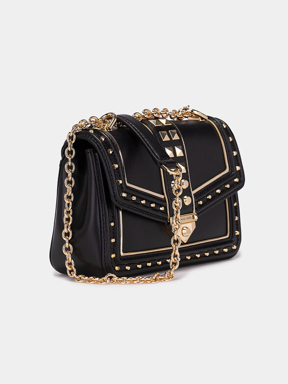 SOHO leather bag with gold studs - 1