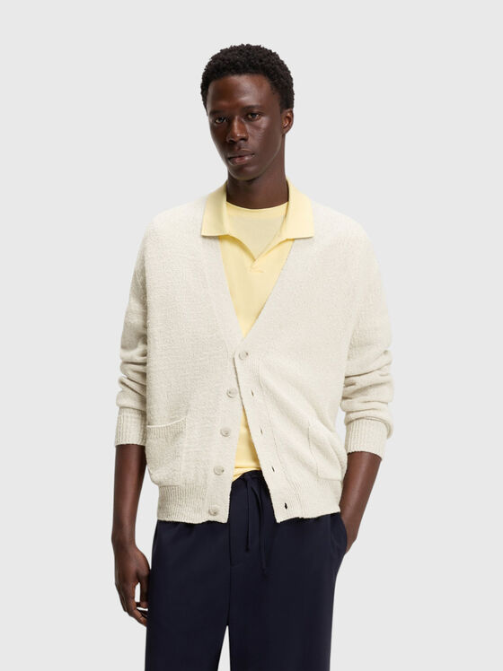 BOSS BY BECKHAM cotton-blend cardigan - 1