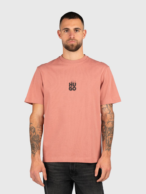 DALSAR cotton T-shirt with accent back - 1