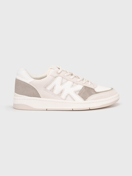 Спортни обувки от кожа и велур - 1