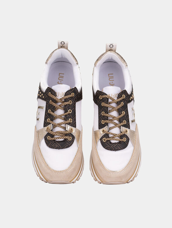 MAXI WONDER 20 sneakers with monogram print - 6