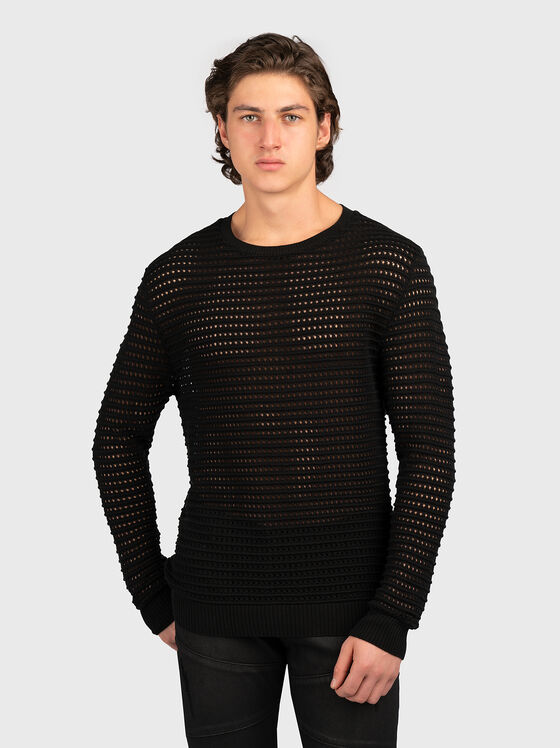Openwork sweater  - 1