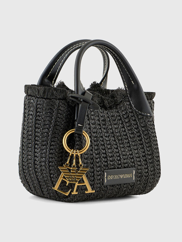 Small handbag with woven texture - 4