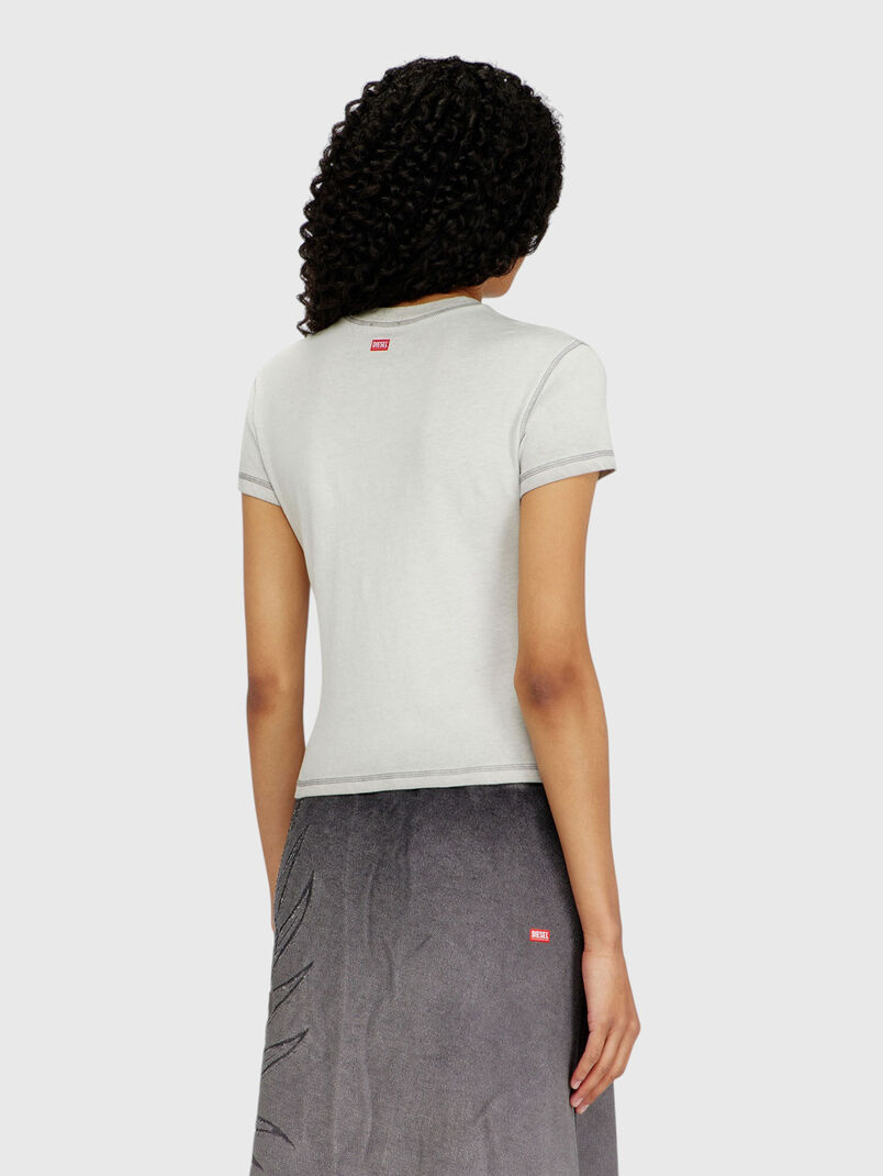 Cotton grey t-shirt - 3
