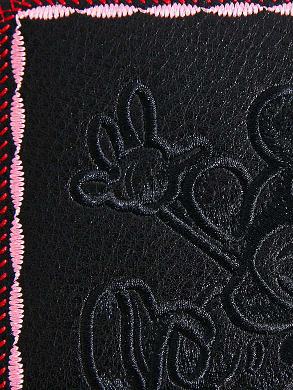 Purse with Mickey Mouse embroidery - 6