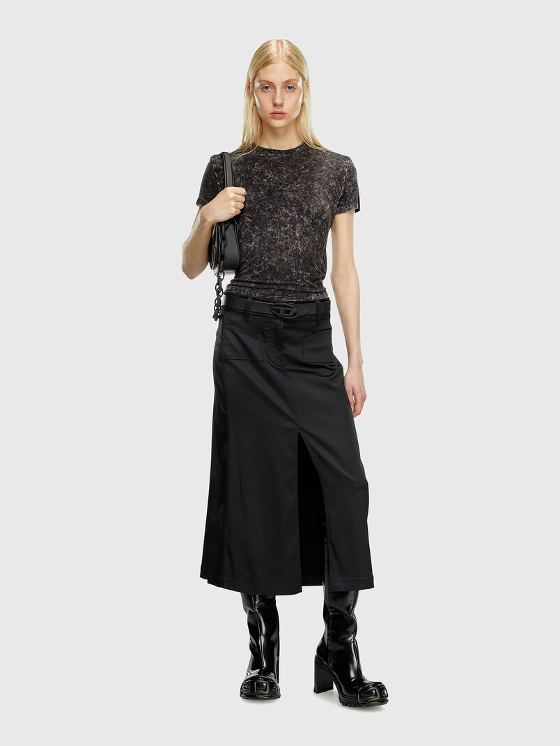 T-MEZZO T-shirt with satin back - 3