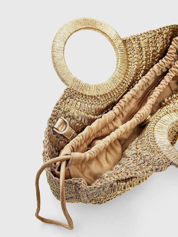 Knitted bag with long handle - 6