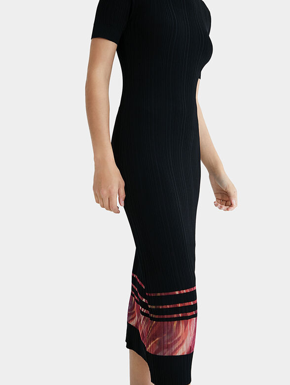 Dress MISURI with ribbed texture - 4