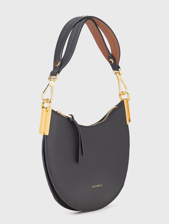 Leather bag with logo detail - 4