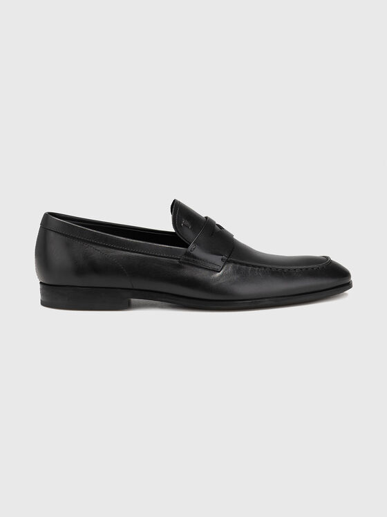 Genuine leather loafers - 1