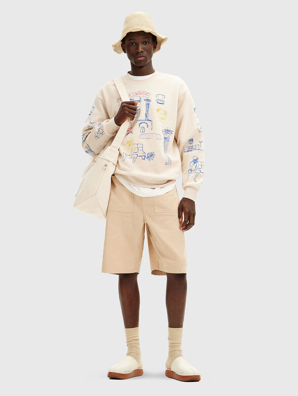 APOLO sweatshirt with art print - 2