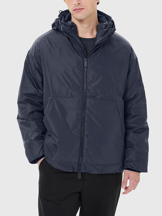 Transitional jacket with hood