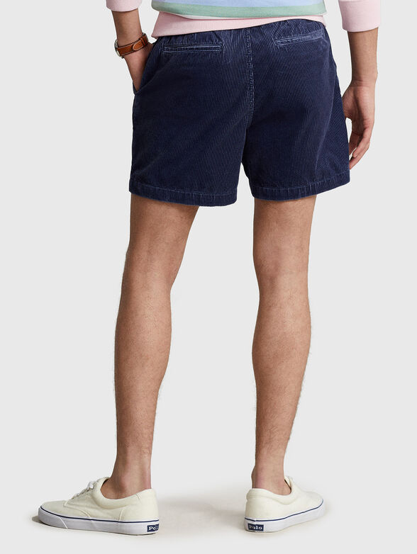 Velvet jeans shorts - 2