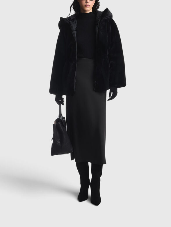 CABAN reverse coat with hood - 2