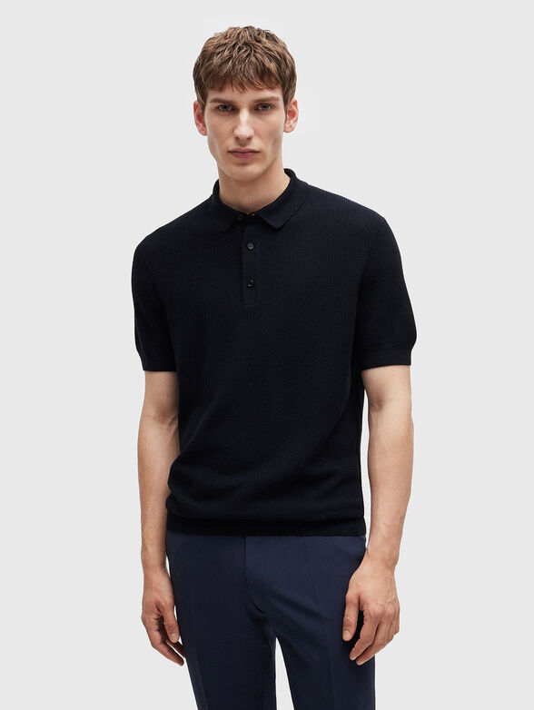 Polo shirt H-DAREMO in blue - 1