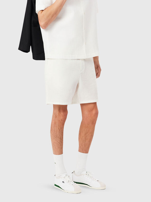 Sports shorts with logo detail - 1